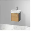 Duravit White Tulip Meuble sous-vasque, 1 porte, WT4250LH5H1,