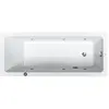 Duravit No.1 Baignoire balnéo rectangulaire, 760489000JP1000,