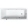 Duravit No.1 Baignoire balnéo rectangulaire, 760490000JP1000,