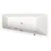 Duravit No.1 Baignoire balnéo d’angle, 760507000JP1000,