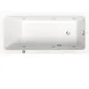 Duravit No.1 Baignoire balnéo rectangulaire, 760487000JP1000,