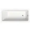 Duravit - No.1 baignoire encastrée, rectangulaire, 1500x700mm, 1
