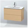Duravit L-Cube Meuble sous-vasque, 2 tiroirs, LC625703030,