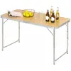 Woltu - Table de camping pliante, Table de jardin pliable, Table de ba...