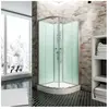 SCHULTE Cabine de douche intégrale arrondie 90x90 cm, cabine de douche...