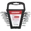 GEDORE Lot de 6 clés mixtes courtes en métal Rouge - R05125006