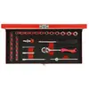 Jeu de clés à douille GEDORE RED - 1/4" AN 4-13 mm - 33 pièces