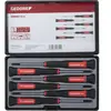 Gedore Juego de destornilladores eléctricos de 2 componentes PH + SL, 6 piezas
