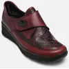 Rieker Chaussures Basses pour Femme Mocassin, Couleur : Rouge, 38 EU