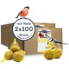 Lyra Pet - 2 x 100 boules de graisse ® avec filet