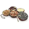 Lyra Pet - 10 pcs. ® Demi-noix de coco remplie de garniture