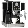 Klarstein Gusto classico - Machine à expresso - 20 bars - 1,5l - pour café moulu et dosettes - noir