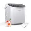 Klarstein - Machine à Glaçons - 12kg/24h, 2 Tailles, 1.3L Réservoir, l...