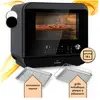 Airfryer Klarstein 2450W 14 programmes 18L Inox Noir