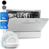 Lave-vaisselle - Klarstein Havasia UV 6 - lumière UV - pose libre - 6...