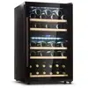 Klarstein Barossa 40 Duo Cave à vin, 2 zones, 41 bouteilles, porte en verre