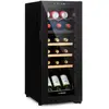 Klarstein Cave à Vin Bovella 18 Duo+ à deux zones 50L 18 bouteilles Porte vitrée