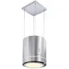 Klarstein Tron Ambience Hotte aspirante décorative en îlot Ø 38cm - su...