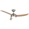 Klarstein El Paso ventilateur de plafond Ø 52 - 3 vitesses - design chêne