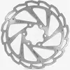 Galfer Disque de Frein 180mm Argent en Acier AISI420, 6 Trous, Épaisseur 1,8mm