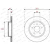 Disque de frein FERODO DDF2786C arrière, ventilé, 2 pièce