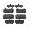 FERODO Plaquettes de frein X4 pour TESLA: Model X, Model S (Ref: FDB5359)