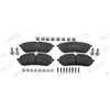 FERODO Plaquettes de frein X4 pour LAND ROVER: Range Rover, Discovery ...