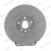 Disque de frein FERODO DDF2794C avant, ventilé, 2 pièce