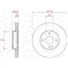 FERODO Disques de frein pour MAZDA: 2, MX5 (Ref: DDF2861C)