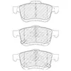 FERODO Plaquettes de frein X4 pour FIAT: 500 (Ref: FDB5020)