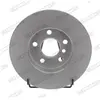 Jeu de 2 disques de frein FERODO DDF2612C - Réf. 1347380