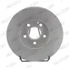 Disque de frein FERODO DDF2760C avant, ventilé, 2 pièce