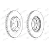 Jeu de 2 disques de frein FERODO DDF1312C - Réf. 1347306