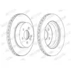 FERODO Disques de frein pour MERCEDES-BENZ: Classe ML (Ref: DDF1036C)