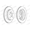FERODO Disques de frein pour BMW: Série 3, Série 1, X1 (Ref: DDF1697C)