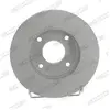 Jeu de 2 disques de frein FERODO DDF2134C - Réf. 1329702