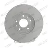 Jeu de 2 disques de frein FERODO DDF2466C - Réf. 1329706