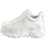 Buffalo CLD Echo Chaussures de sport à lacets pour femme, Blanc., 41 EU