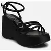 Sandales compensées femme Buffalo Joy Mss Sandal - Vegan Noir 40 1602205