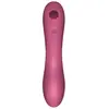 Satisfyer - Stimulateur et Vibromasseur Curvy Trinity 3 Rouge