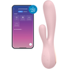 Satisfyer - Vibromasseur pour point G connecté - Rose poudré