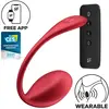 Satisfyer - Shiny Petal G Point Remote Control Stimulator Red Free Ap