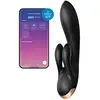 Satisfyer Vibro rabbit Satisfyer Double Flex Noir