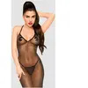 Penthouse Lingerie Robe Love on Fire Noir S/M