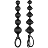 Kit 2 Chapelets Anal Satisfyer Love Beads Black