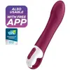Vibromasseur Point G Connecté Chauffant Satisfyer Big Heat