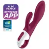 Vibromasseur Rabbit Connecté Chauffant Satisfyer Heated Affair