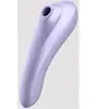 Satisfyer Dual Pleasure Connect App, 18 cm, avec App, couleur:lilas