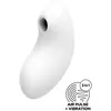 Satisfyer Vulva Lover 2 Stimulator & Vibrator White 1ut