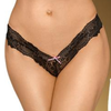 Penthouse Lingerie String Dangerous Darling Noir M/L